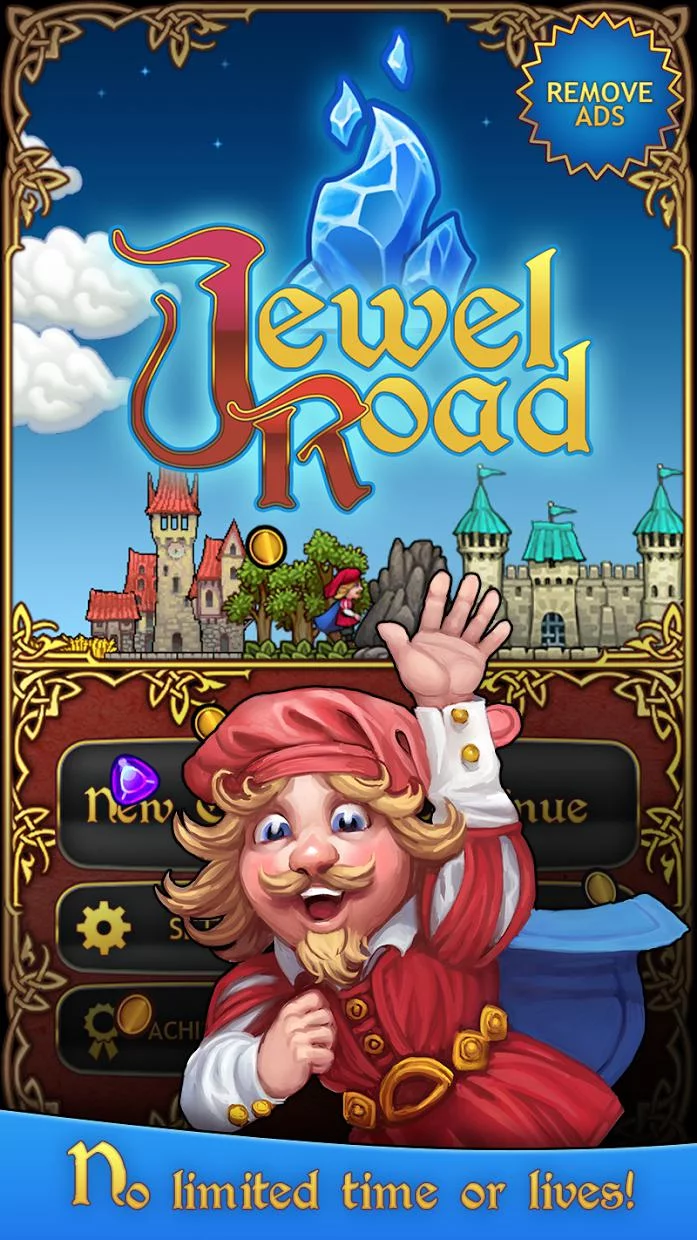 Изображение игры: Jewel Road - Fantasy Match 3