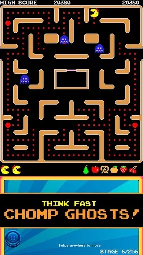 Изображение игры: Ms. PAC-MAN Demo