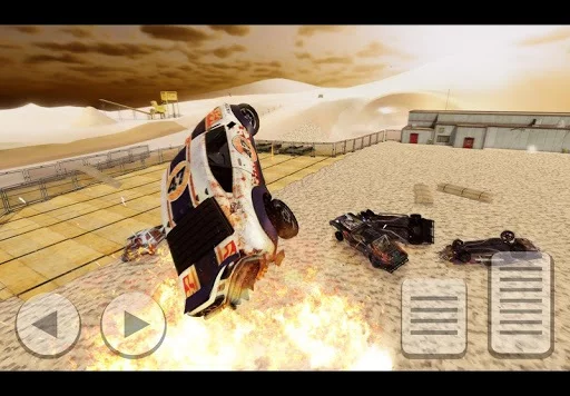 Изображение игры: Beam Extreme 2 Car Crash Simulator Online 2018