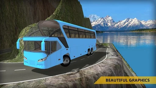 Изображение игры: Bus Hill Climbing Simulator