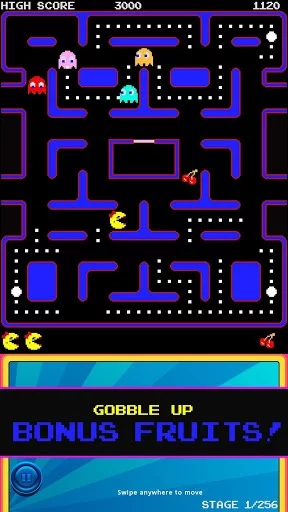 Изображение игры: Ms. PAC-MAN Demo