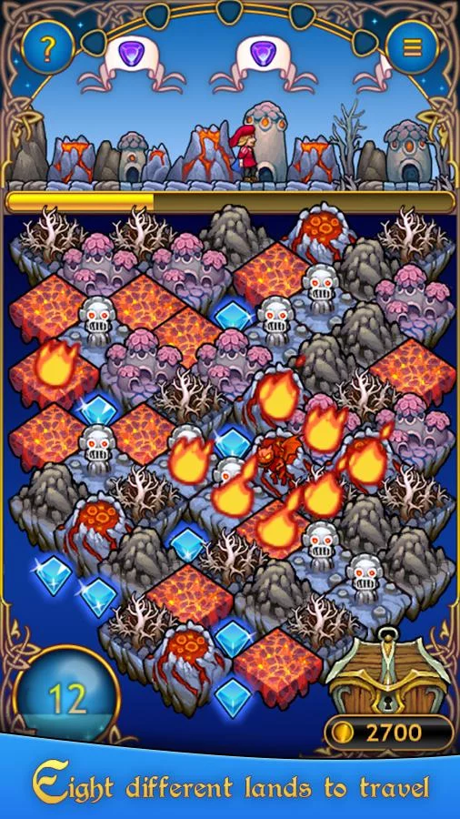 Изображение игры: Jewel Road - Fantasy Match 3