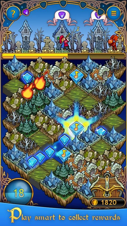 Изображение игры: Jewel Road - Fantasy Match 3
