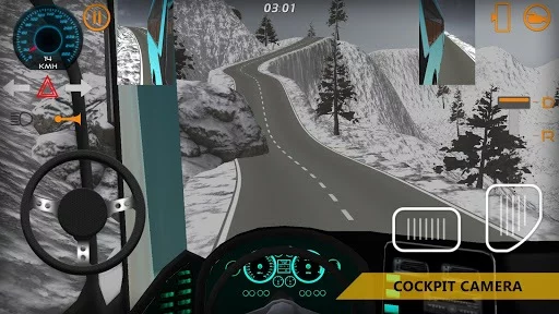 Изображение игры: Bus Hill Climbing Simulator