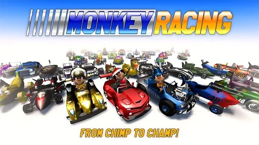 Изображение игры: Monkey Racing Free