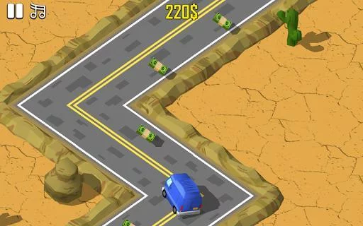Изображение игры: Rally Racer with ZigZag