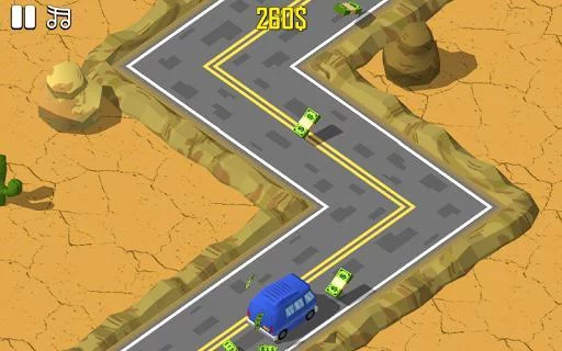 Изображение игры: Rally Racer with ZigZag