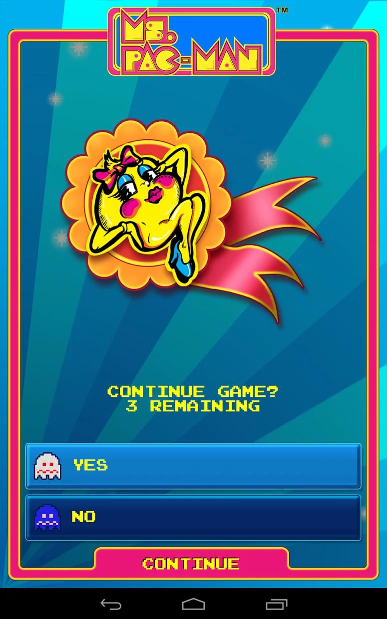 Изображение игры: Ms. PAC-MAN by Namco