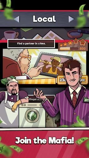 Изображение игры: Idle Mafia Inc. - Noire Mob Godfather Clicker Game