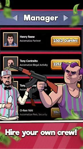 Изображение игры: Idle Mafia Inc. - Noire Mob Godfather Clicker Game