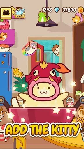 Изображение игры: Baking of: Food Cats - Cute Kitty Collecting Game