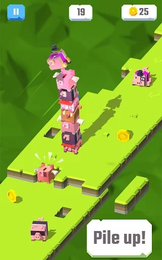 Изображение игры: Piggy Pile