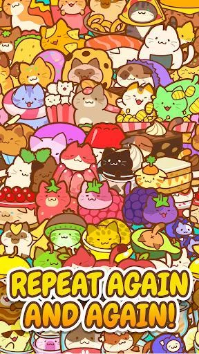 Изображение игры: Baking of: Food Cats - Cute Kitty Collecting Game