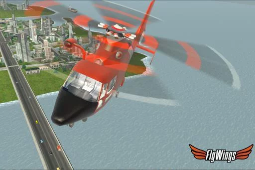 Изображение игры: Helicopter Simulator 2015 HD