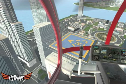 Изображение игры: Helicopter Simulator 2015 HD