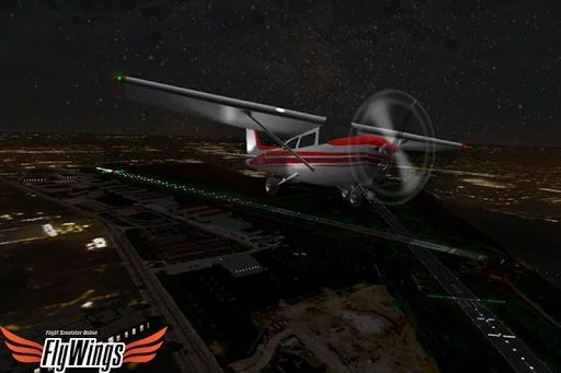 Изображение игры: Flight Simulator Night NY HD