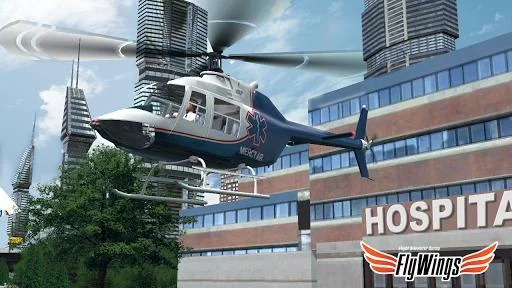 Изображение игры: Helicopter Simulator 2016
