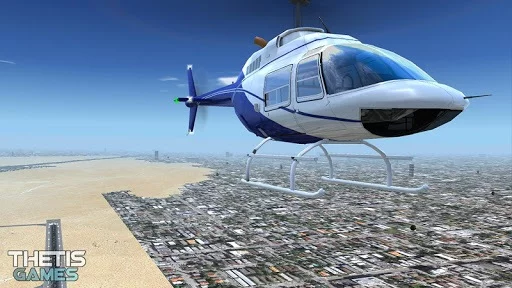 Изображение игры: SimCopter Helicopter Simulator HD