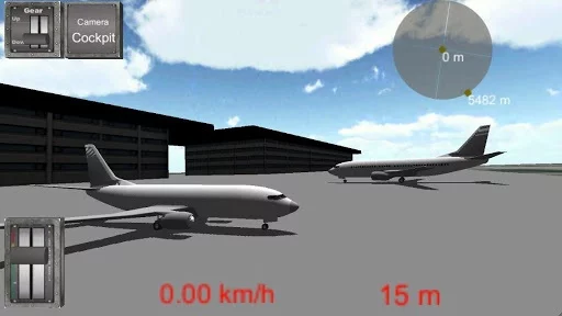 Изображение игры: Flight Simulator B737-400 HD