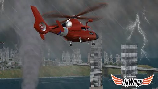 Изображение игры: Helicopter Simulator 2016
