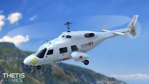 Изображение игры: SimCopter Helicopter Simulator HD