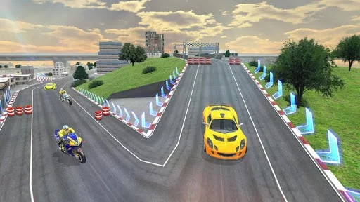 Изображение игры: Car vs Bike Racing