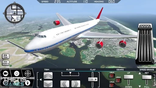 Изображение игры: Flight Simulator Online 2014