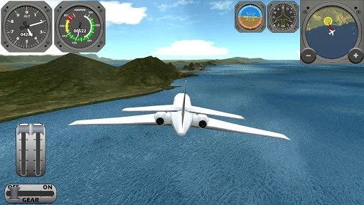 Изображение игры: Flight Simulator Rio 2013 Free ✈️ 🛩🛫🛬