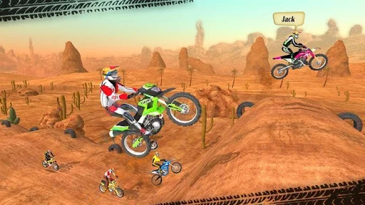 Изображение игры: Motocross Racing