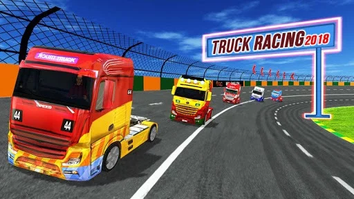 Изображение игры: Truck Racing 2018