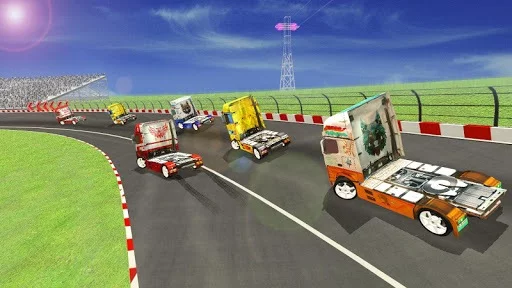 Изображение игры: Truck Racing 2018