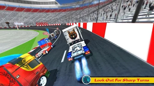 Изображение игры: Truck Racing 2018