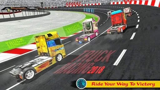 Изображение игры: Truck Racing 2018