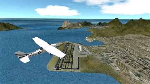 Изображение игры: Flight Simulator Rio 2013 Free ✈️ 🛩🛫🛬