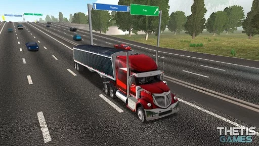 Изображение игры: Truck Simulator Europe 2 Free