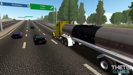 Изображение игры: Truck Simulator Europe 2 Free