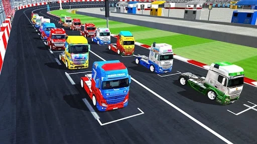 Изображение игры: Truck Racing 2018