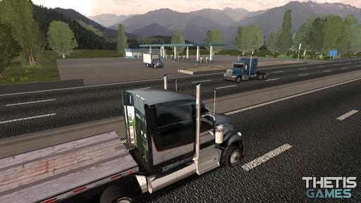 Изображение игры: Truck Simulator Europe 2 Free