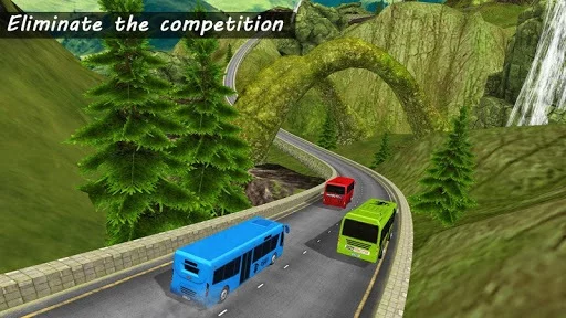 Изображение игры: Bus Racing - Hill Climb