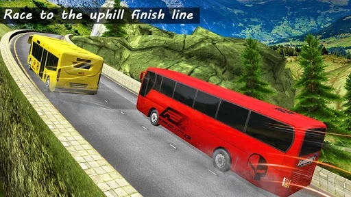 Изображение игры: Bus Racing - Hill Climb