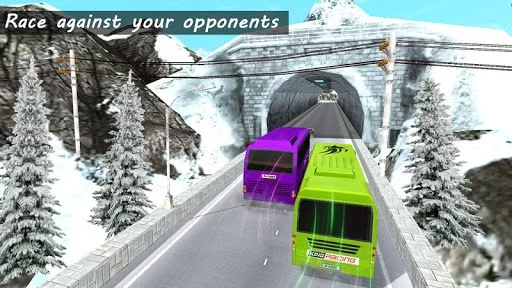 Изображение игры: Bus Racing - Hill Climb