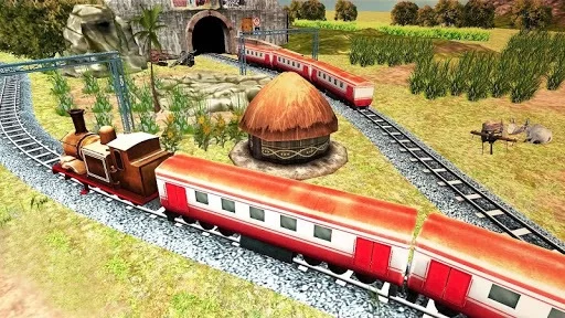 Изображение игры: Real Indian Train Sim 2018