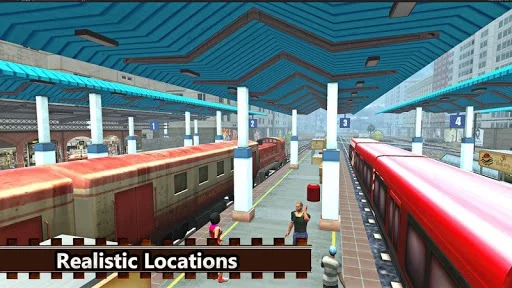 Изображение игры: Real Indian Train Sim 2018