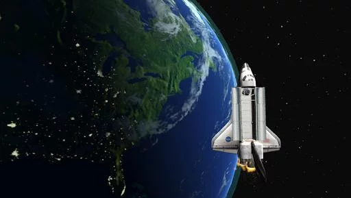 Изображение игры: Space Shuttle Simulator Free