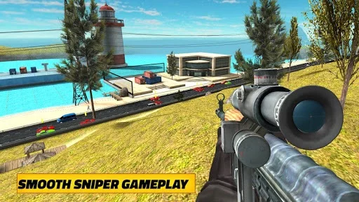 Изображение игры: Highway Sniper Shooter