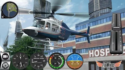 Изображение игры: Helicopter Simulator 2016 Free