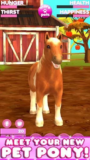 Изображение игры: Virtual Pet Pony