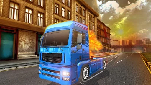 Изображение игры: Truck Racing Driver