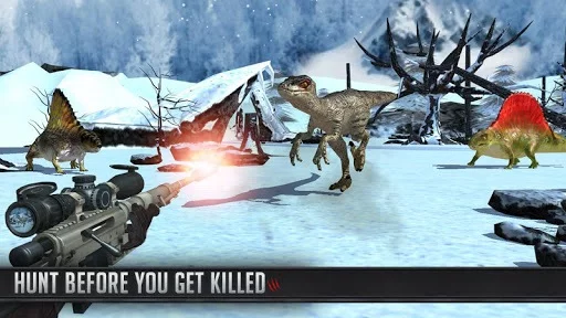 Изображение игры: Dinosaur Hunter 2018