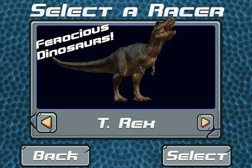 Изображение игры: Jurassic Racer Dinosaur Racing